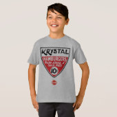 Krystal 10 Cent-Schild T-Shirt (Vorne ganz)