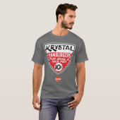 Krystal 10 Cent-Schild T-Shirt (Vorne ganz)