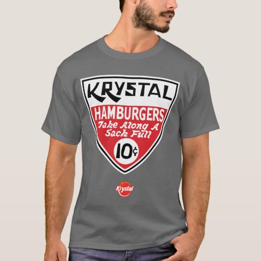 Krystal 10 Cent-Schild T-Shirt (Vorderseite)
