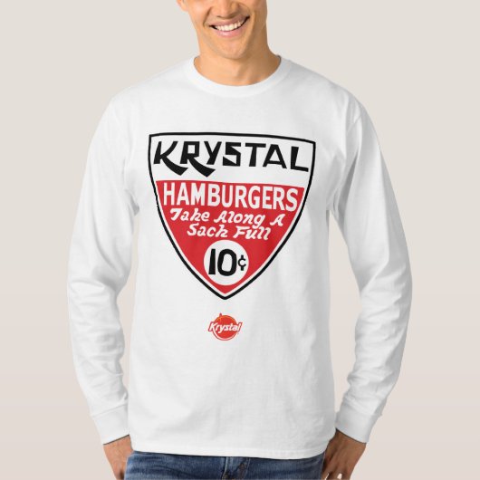 Krystal 10 Cent-Schild T-Shirt (Vorderseite)