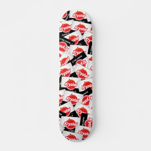 Krystal Boxes Skateboard (Vorne)