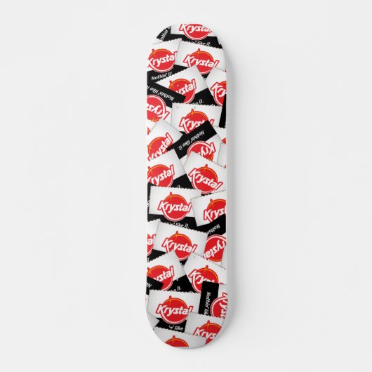 Krystal Boxes Skateboard (Vorne)