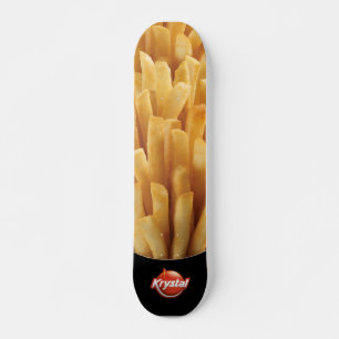 Krystal brät Skateboard