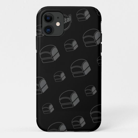Krystal Burger iPhone Fall Case-Mate iPhone Hülle (Rückseite)