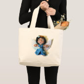 Krystal Engel I Jumbo Stoffbeutel (Vorderseite (Produkt))