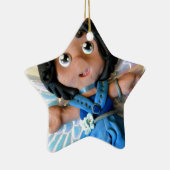 Krystal Engel II Keramik Ornament (Rechts)