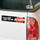 Krystal Follow-meAutoaufkleber Autoaufkleber (Auf Lkw)