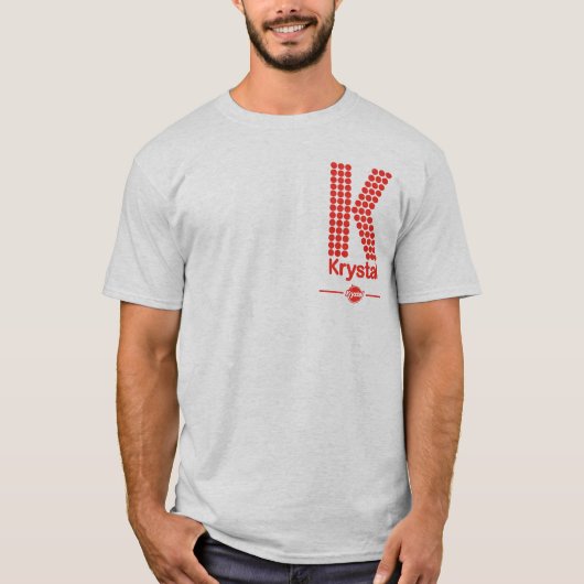 Krystal großes K T-Shirt (Vorderseite)