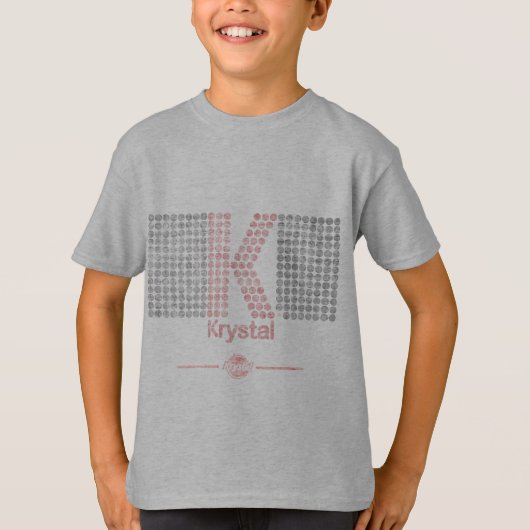 Krystal großes K T-Shirt (Vorderseite)