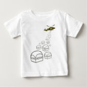Krystal Hubschrauber Baby T-shirt (Vorderseite)