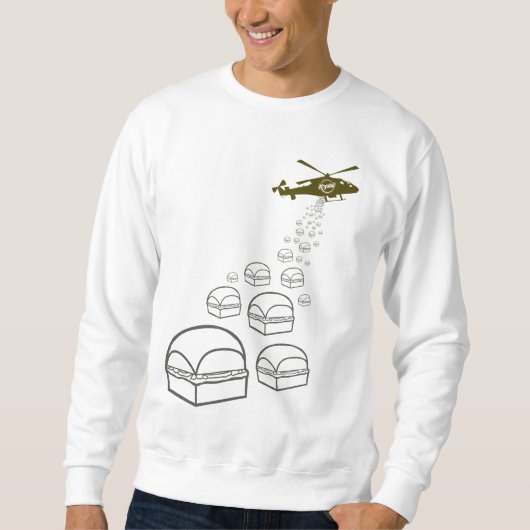 Krystal Hubschrauber Sweatshirt (Vorderseite)