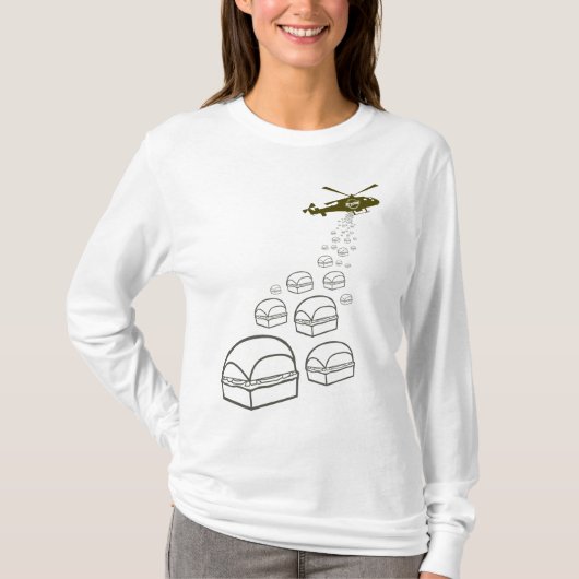 Krystal Hubschrauber T-Shirt (Vorderseite)