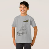 Krystal Hubschrauber T-Shirt (Vorne ganz)