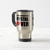 Krystal Liebhaber Reisebecher (Vorderseite Links)