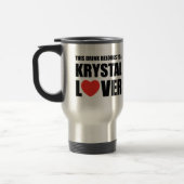 Krystal Liebhaber Reisebecher (Links)