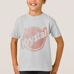 Krystal Logo verblaßte T-Shirt
