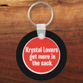 Krystal Lovers - Im Sack Schlüsselanhänger (Vorderseite)