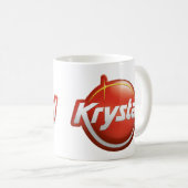 Krystal neues Logo Kaffeetasse (VorderseiteRechts)