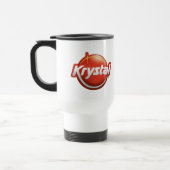 Krystal neues Logo Reisebecher (Links)