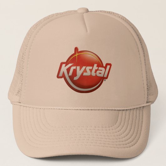 Krystal neues Logo Truckerkappe (Vorderseite)