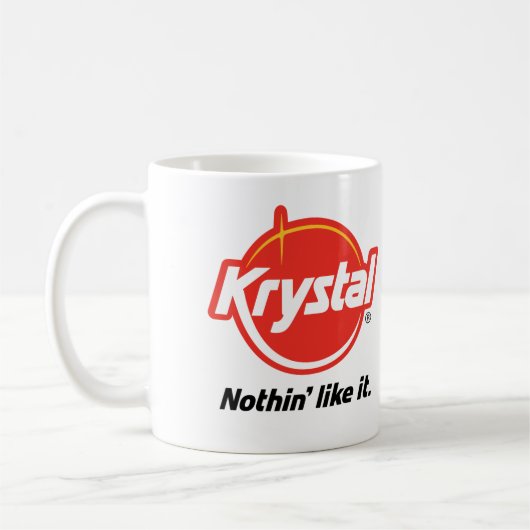 Krystal Nothin mögen es Kaffeetasse (Links)