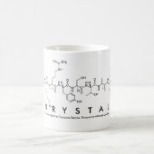 Krystal Peptid-Namen-Tasse Kaffeetasse (Mittel)
