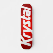 Krystal Skateboard (Vorne)