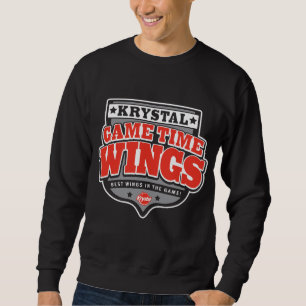 Krystal Spiel-Zeit-Flügel Sweatshirt