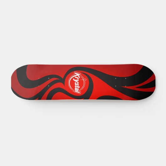 Krystal Swirl Skateboard (Horizontal)