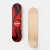 Krystal Swirl Skateboard (Vorderseite)
