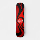 Krystal Swirl Skateboard (Vorne)
