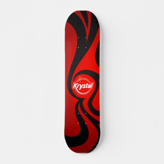 Krystal Swirl Skateboard (Vorne)