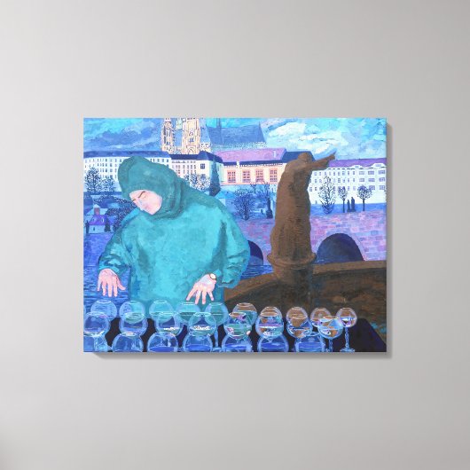 Krystal Symfonie z Prada Leinwanddruck