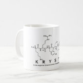 Krystle Peptidname Tasse (Vorderseite Links)