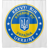 Kryvyi Rih Ukraine Duschvorhang (Vorderseite)