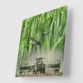 Ks Wheat bohruhr - anpassen Quadratische Wanduhr (Winkel)