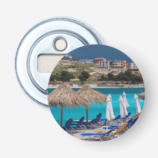 Ksamil, Stadtstrand Flaschenöffner (Vorderseite)