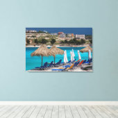 Ksamil, Stadtstrand Leinwanddruck (Insitu (Holzboden))