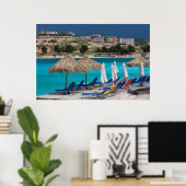 Ksamil, Stadtstrand Poster (Heimbüro)