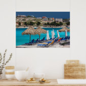 Ksamil, Stadtstrand Poster (Küche)