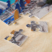 Ksamil, Stadtstrand Puzzle (Seite)