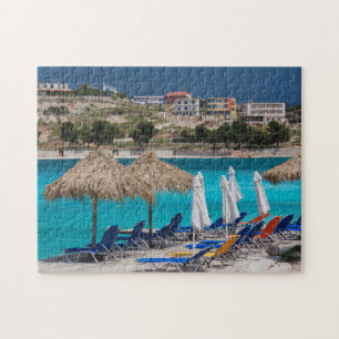 Ksamil, Stadtstrand Puzzle