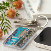 Ksamil, Stadtstrand Schlüsselanhänger (Vorderseite rechts)