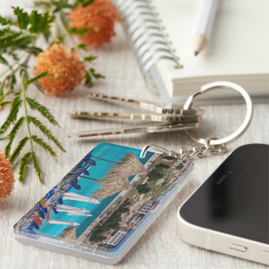 Ksamil, Stadtstrand Schlüsselanhänger (Vorderseite rechts)