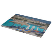 Ksamil, Stadtstrand Schneidebrett (Ecke)