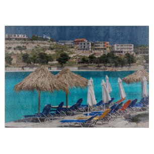 Ksamil, Strandpromenade Schneidebrett