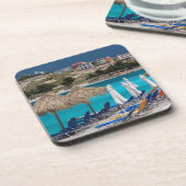 Ksamil, Strandpromenade Untersetzer (Linke Seite)