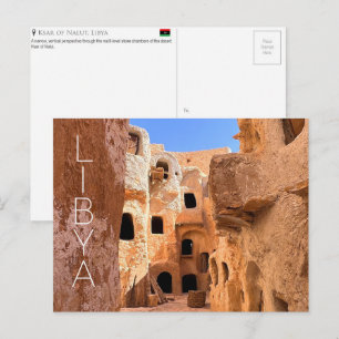 Ksar von Nalut, Libyen Reise-Postkarte Postkarte