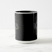 KSB blaues Schmutz-Logo Tasse (Zentrum)
