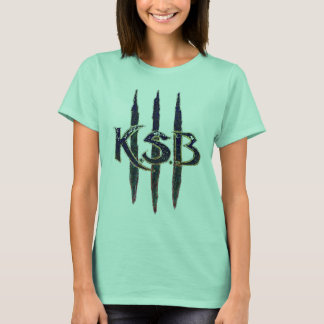 KSB Blue Grunge Logo T-Shirt